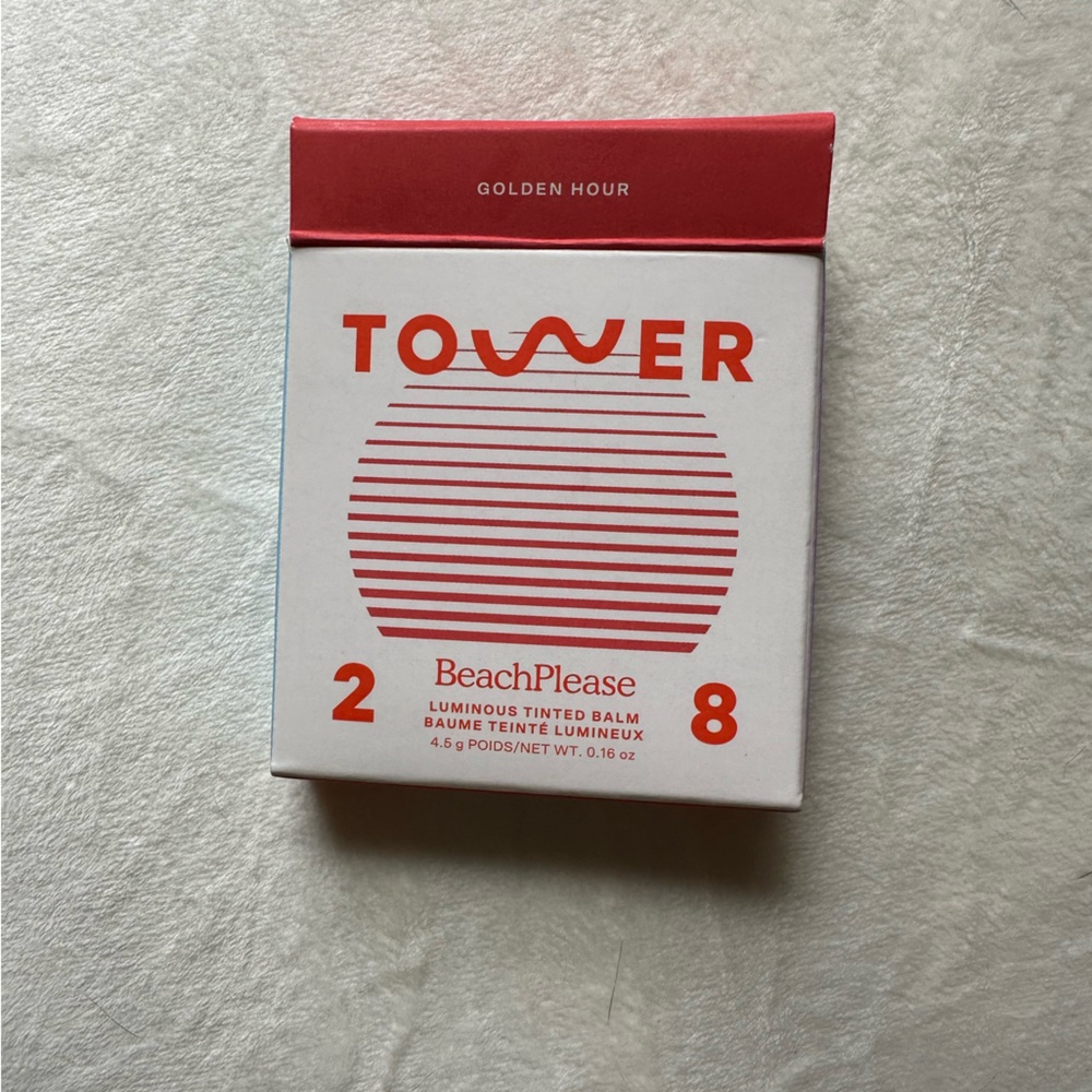 Tower 28 BeachPlease Balm in Red and White